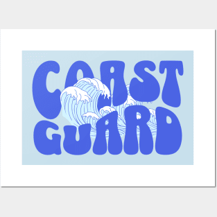 Coast Guard Waves 1 Posters and Art